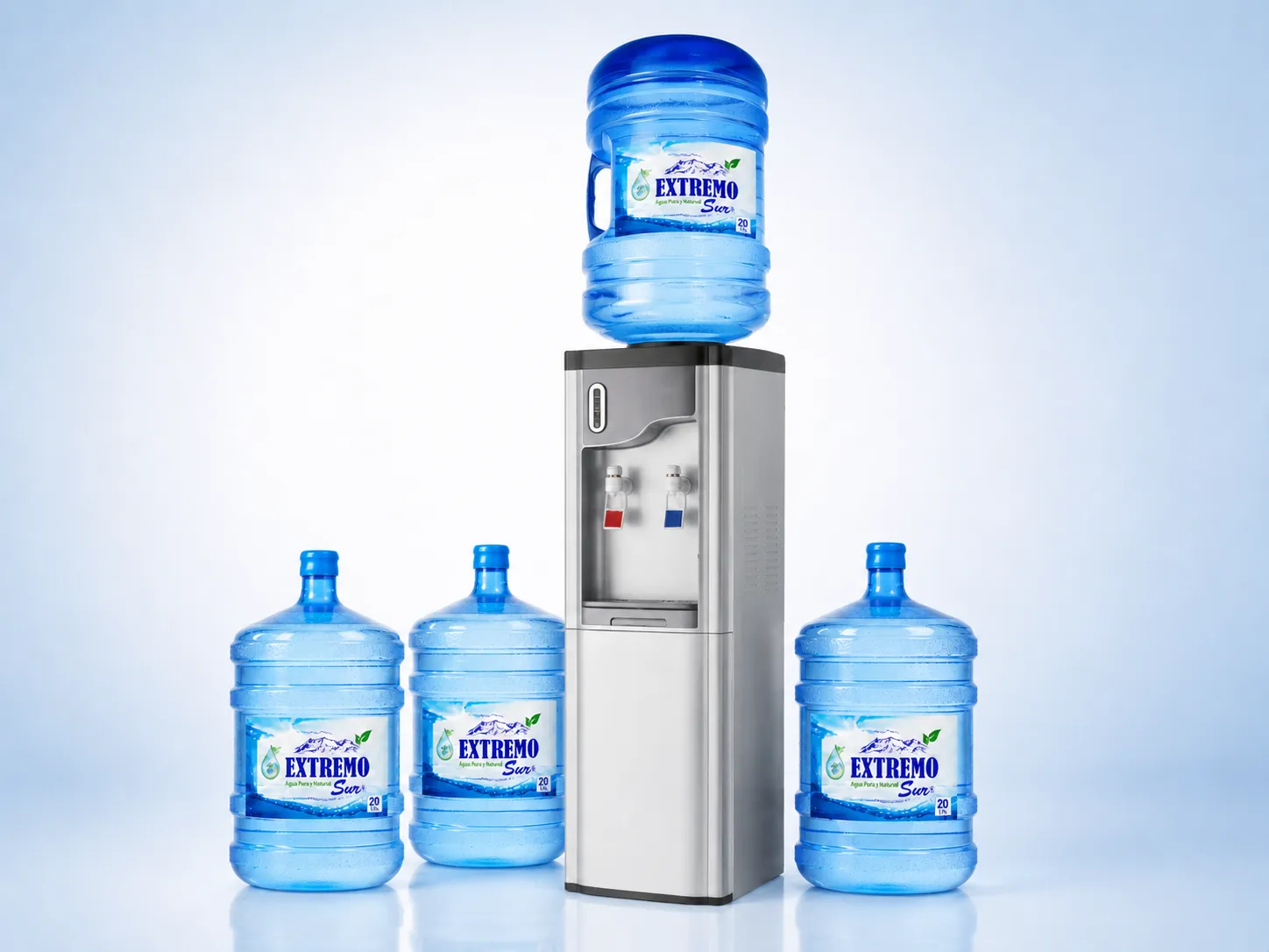 Promoción soda Agua Extremo Sur