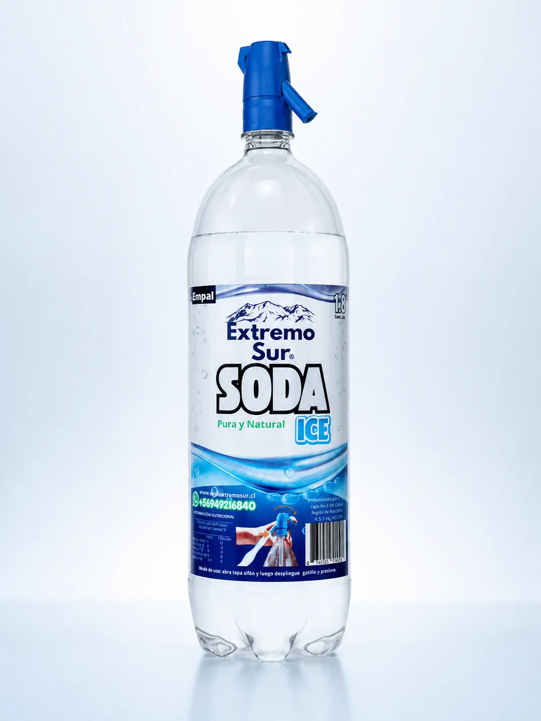 Pack de 6 sodas 1.8 litros